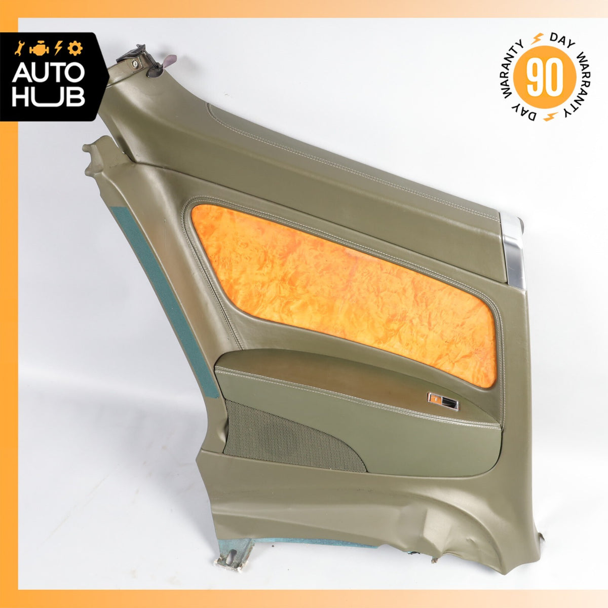 03-10 Bentley Continental GT Rear Left Driver Side Interior Door Panel Green OEM - photo 1