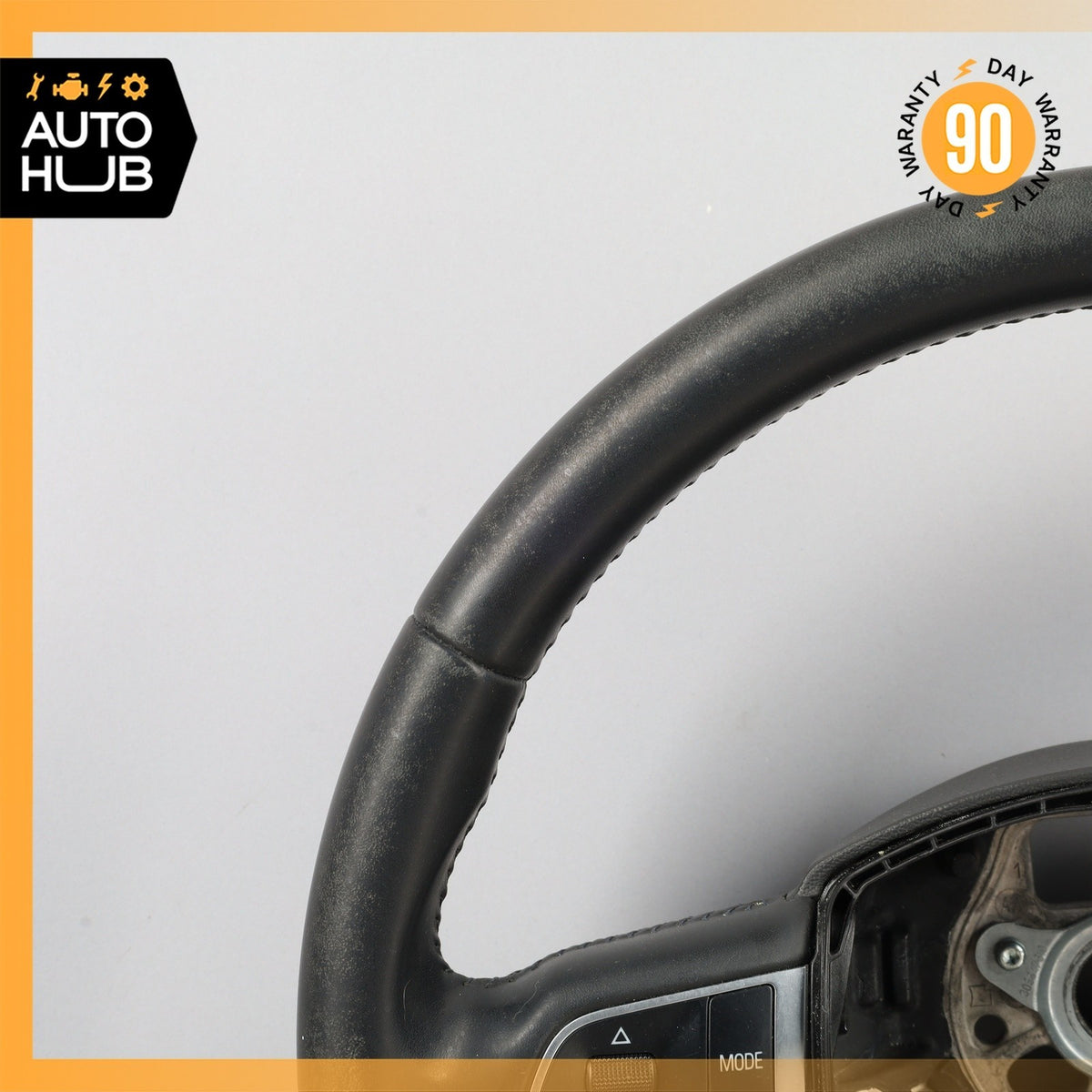 Audi 8R Q5 4-Spoke Steering Wheel w/ Switch Black 8R0419091S OEM - photo 6