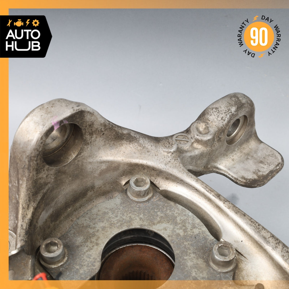 03-10 Maserati Quattroporte M139 Front Left Side Spindle Knuckle Hub OEM - photo 14