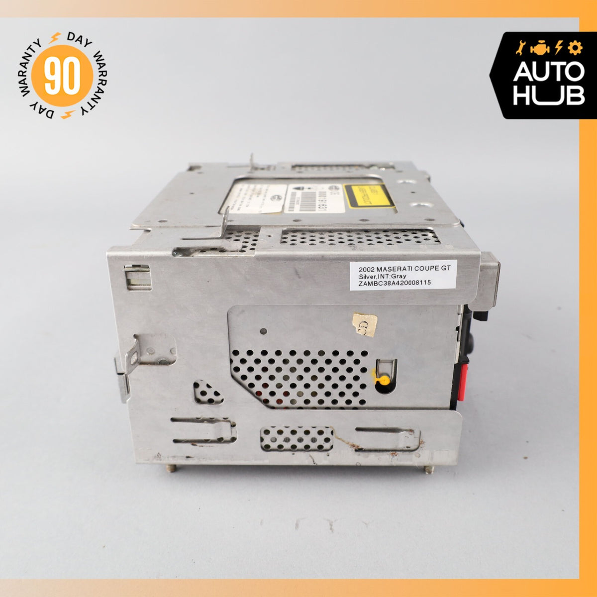 02-07 Maserati Coupe GT CC 4200 M138 CD Audio Head Unit NIT Module OEM 50k - photo 4
