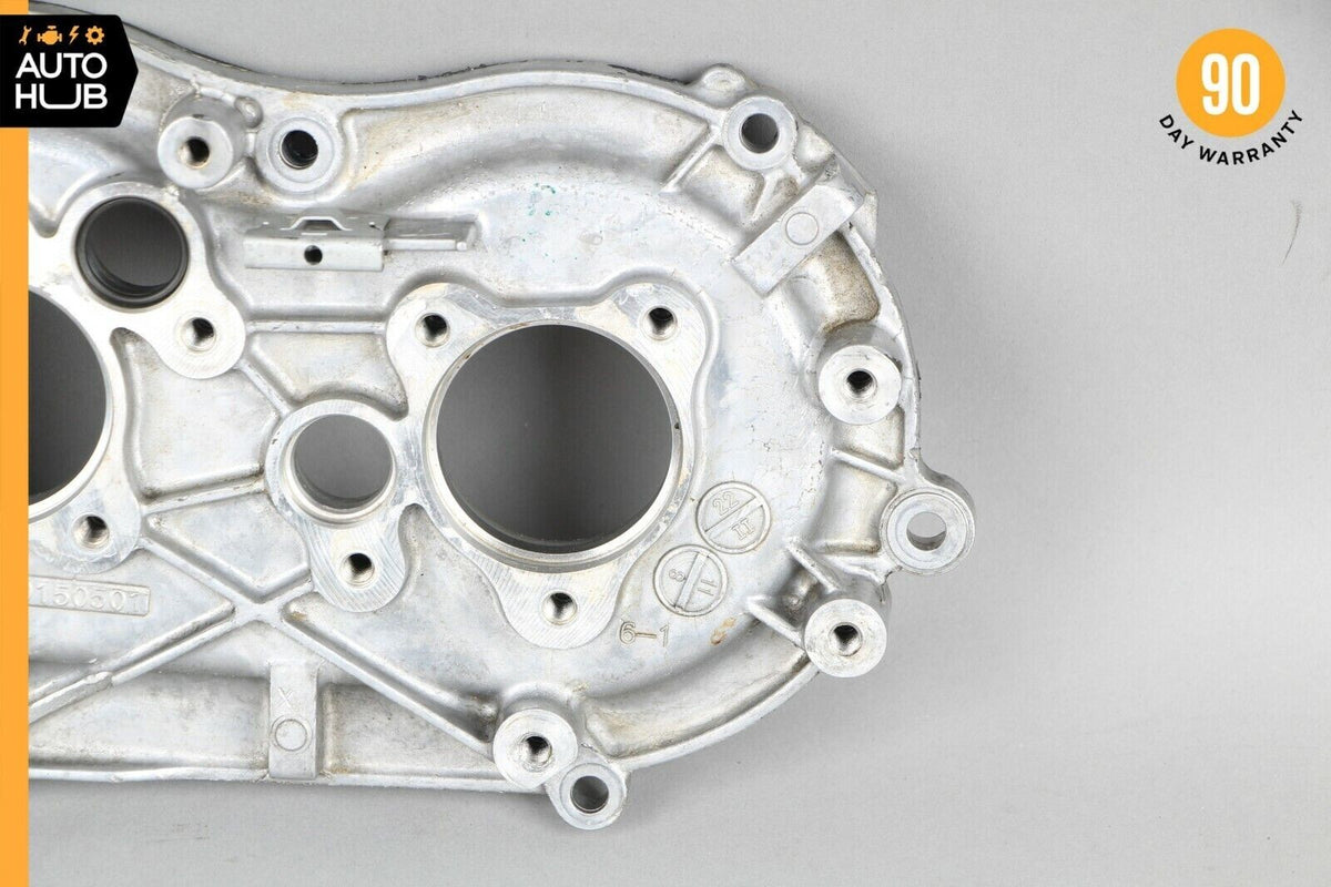 Mercedes W221 S400 E350 Front Left Side Engine Timing Chain Cover Plate OEM - photo 3