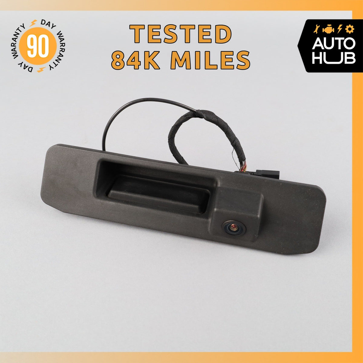 12-16 Mercedes W166 ML350 Rear Trunk Tailgate Release Open Handle w/ Camera OEM - photo 1