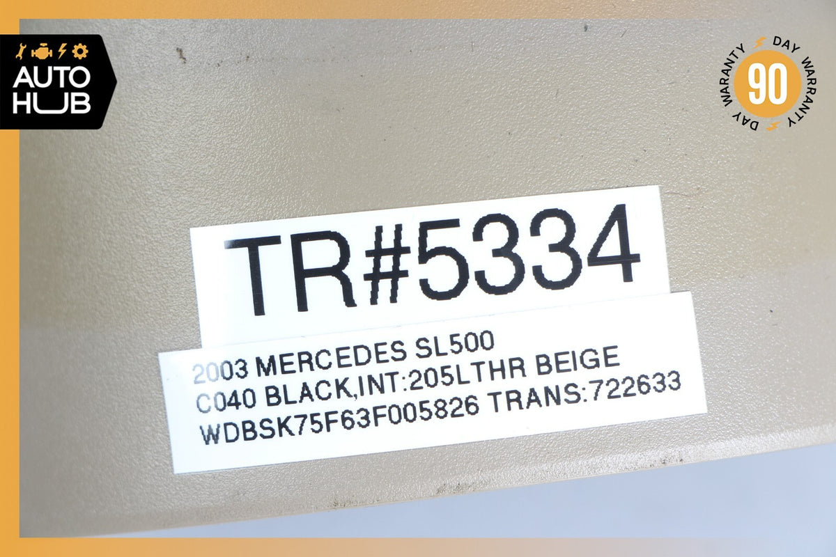 03-06 Mercedes R230 SL500 SL55 AMG Steering Column Switch Clockspring Shroud OEM - photo 12