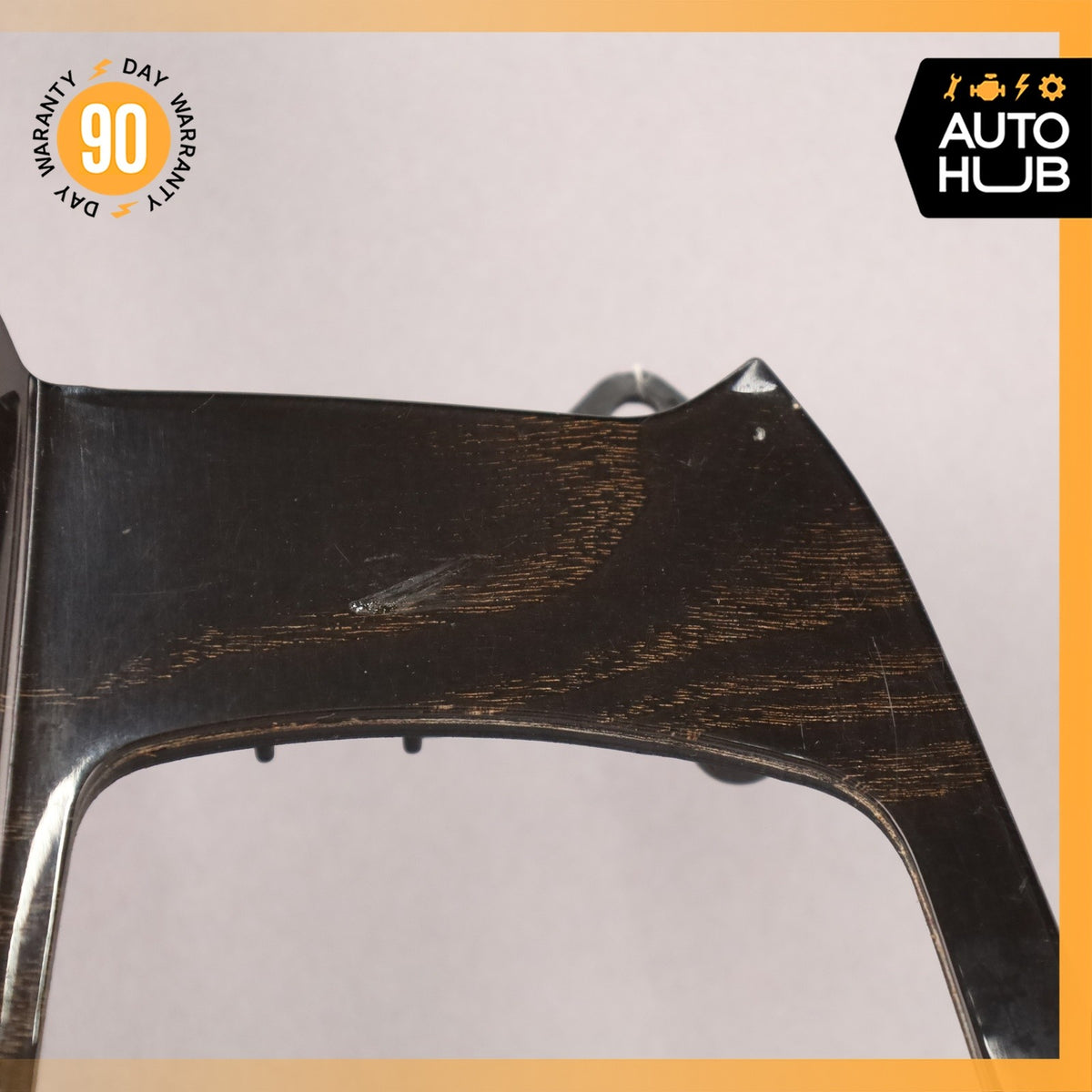 11-13 BMW F10 528i 535i Center Console Shifter Wood Trim Panel OEM - photo 8