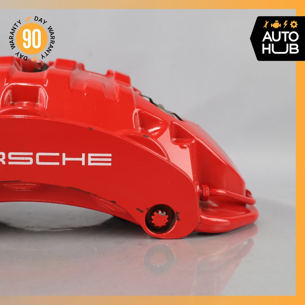 10-18 Porsche Macan 95B Cayenne Front Brake Calipers Left & Right Set OEM 46k - photo 5