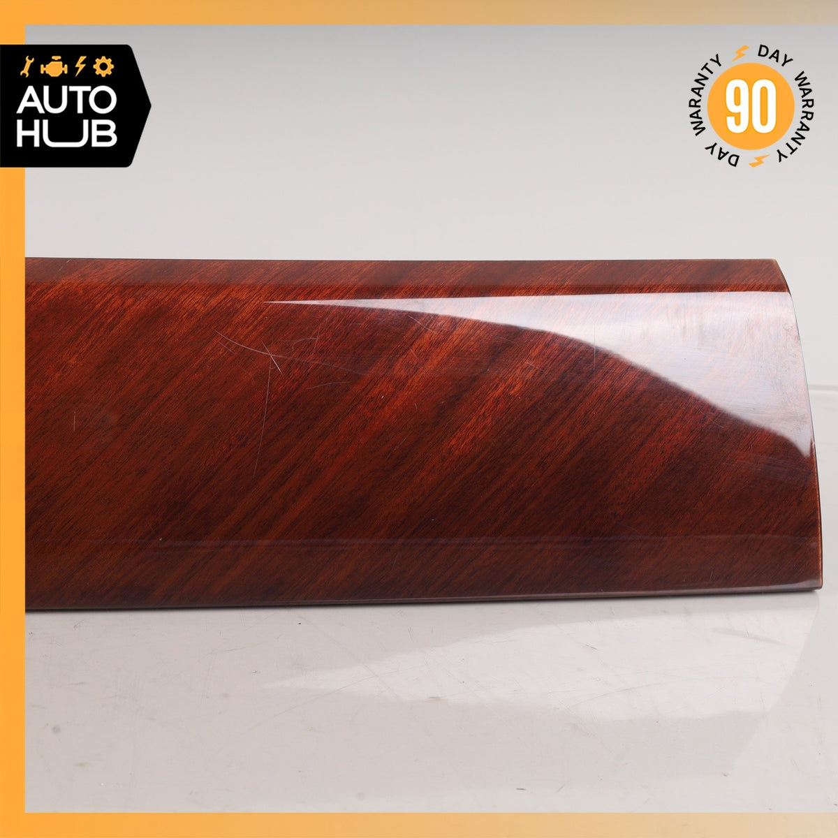 03-13 Maserati Quattroporte M139 Front Left Side Door Panel Trim Panel Wood OEM - photo 3