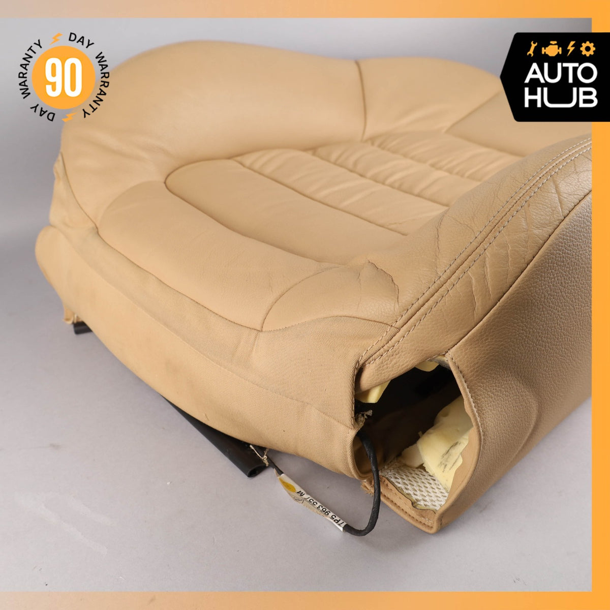 11-18 Porsche Cayenne 958 Front Left Driver Seat Upper Cushion OEM - photo 9