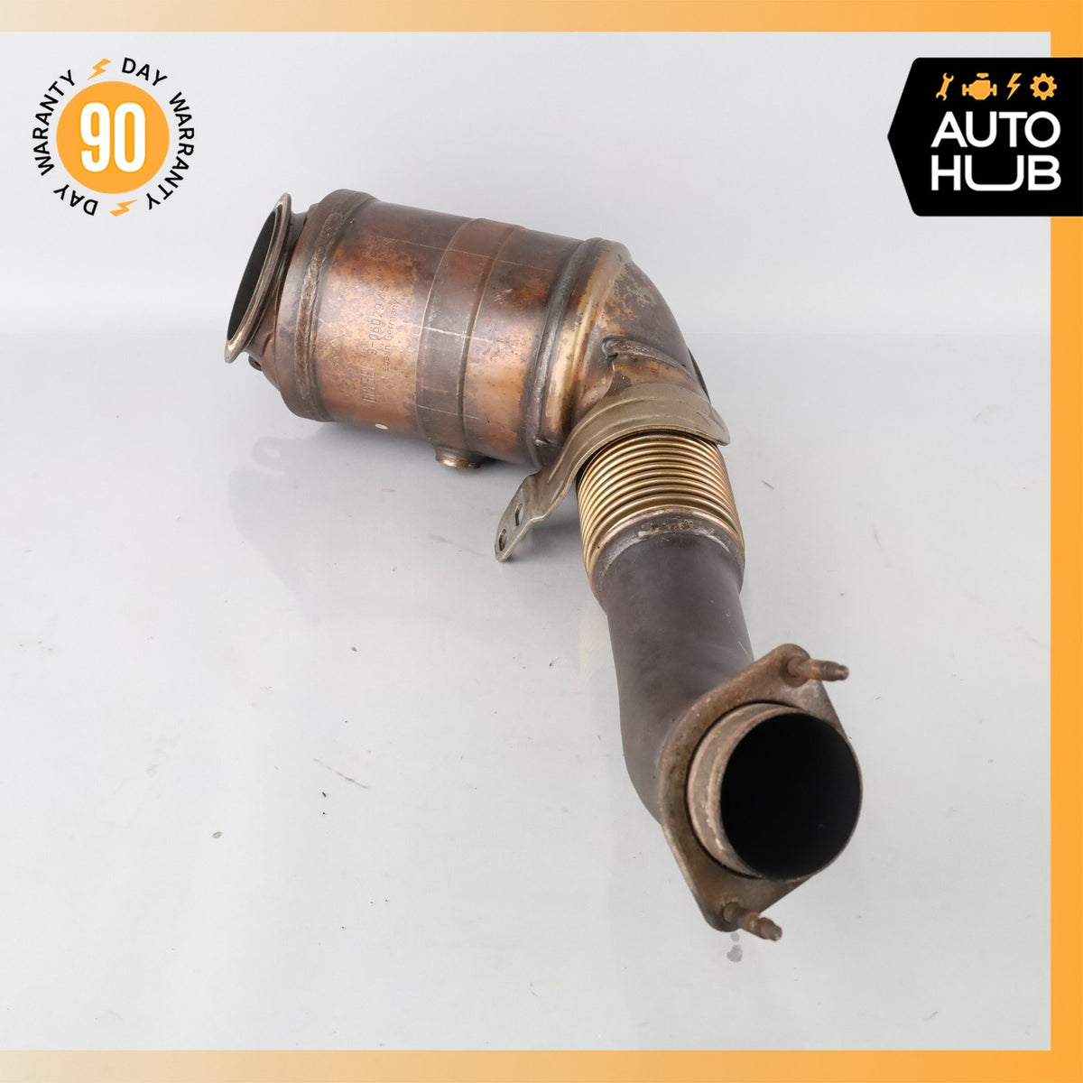 11-15 BMW E70 X5 750i 4.4L V8 Exhaust Downpipe Right & Left Set 18327645232 OEM - photo 6