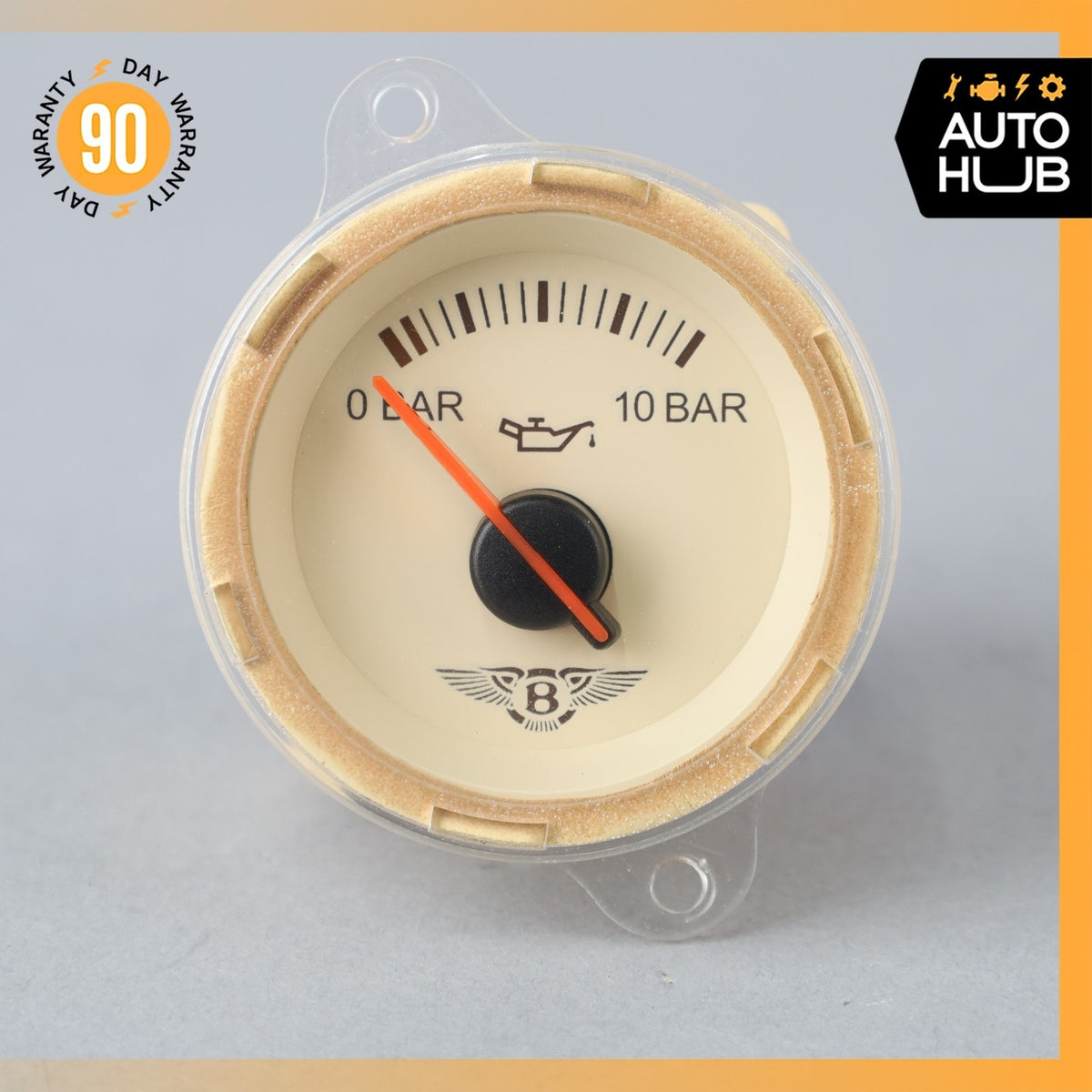 Bentley Arnage Engine Oil Pressure Display Gauge PM25093PF OEM 42k - photo 4