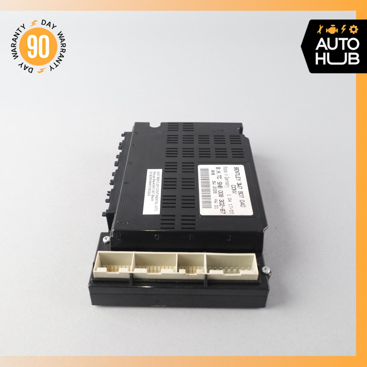 03-13 Bentley Continental GTC GT AC A/C Heater Control Module OEM 62k - photo 3