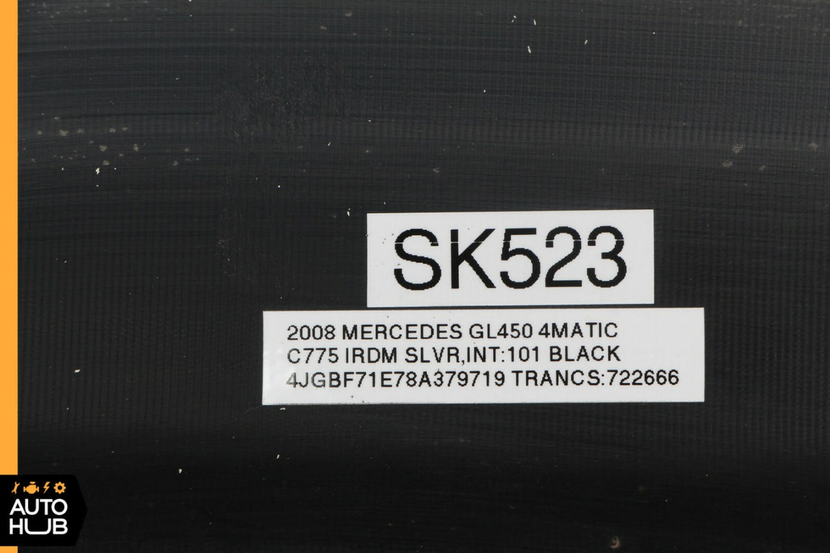 07-12 Mercedes X164 GL450 GL550 Rocker Panel Side Skirt Right Black OEM - photo 12