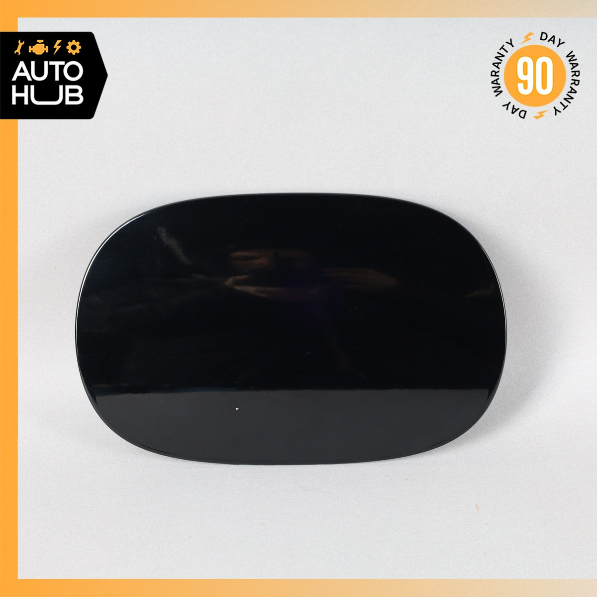 11-18 Porsche Cayenne 958 Fuel Door Lid Gas Tank Cover Black OEM - photo 1