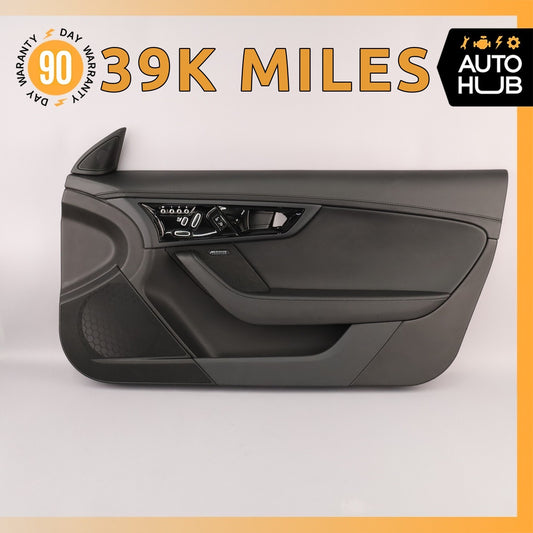 14-20 Jaguar X152 F-Type Right Side Interior Door Trim Panel Leather OEM 39k - photo 1