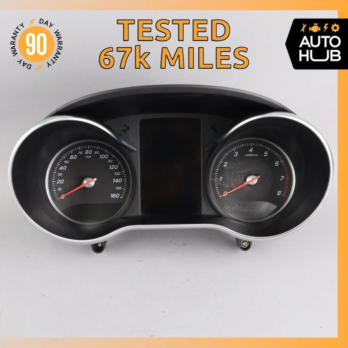 15-18 Mercedes W205 C300 GLC300 Instrument Speedometer Cluster OEM 67k - photo 1