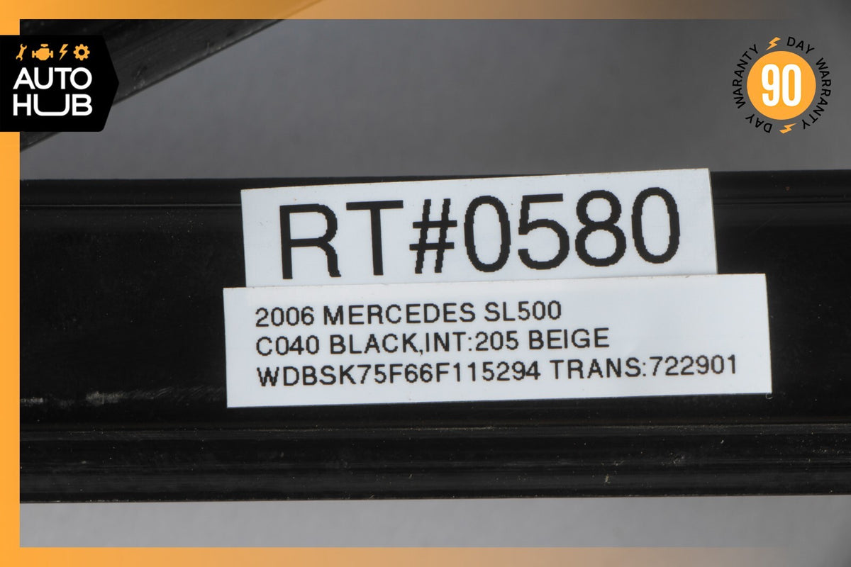 Mercedes R230 SL500 SL55 AMG Front Right Side Door Window Regulator Motor OEM - photo 12