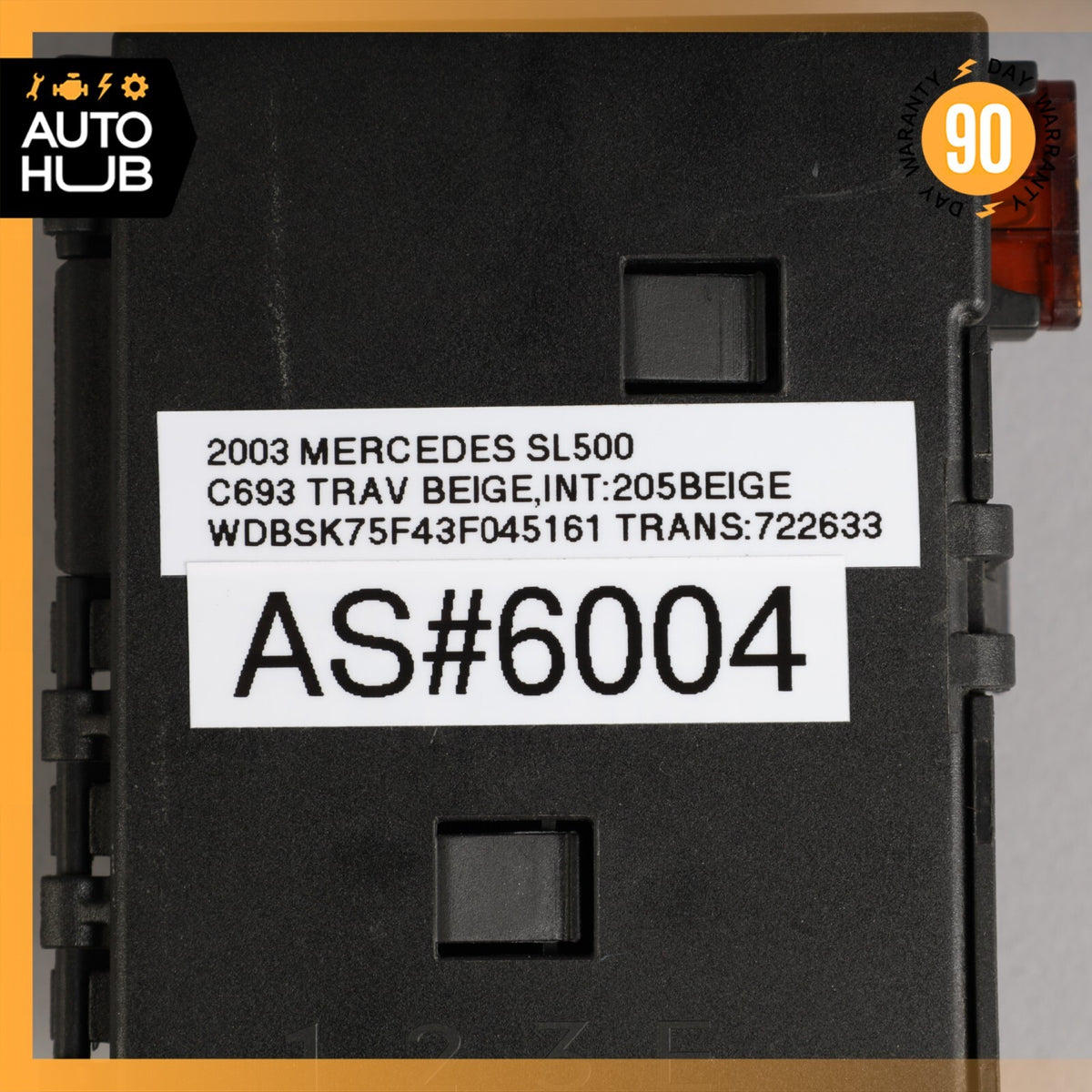 03-12 Mercedes R230 SL500 SL55 AMG Right Side Trunk Junction Box 2305450101 OEM - photo 10