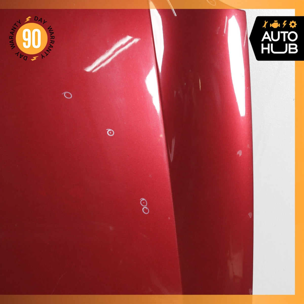 02-05 Ford Thunderbird 3.9L V8 Hood Cover Panel Assembly Red OEM 80k - photo 6