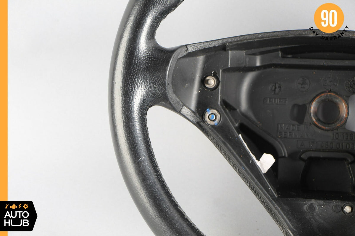05-08 Mercedes W203 C280 C350 SLK280 Sport Steering Wheel Black OEM - photo 5
