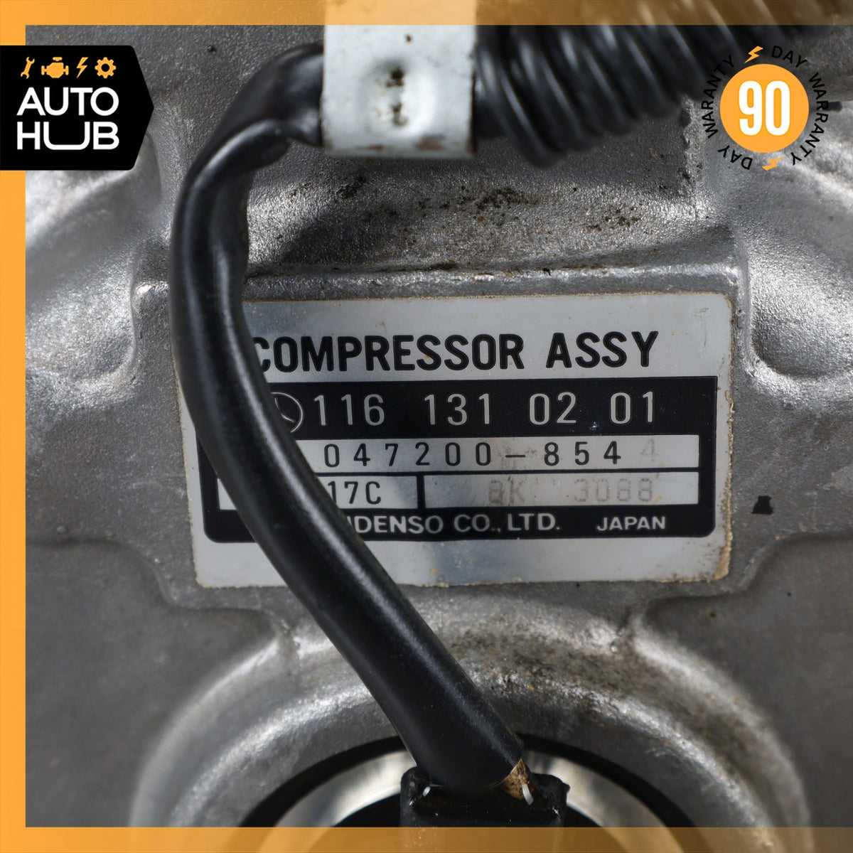 86-93 Mercedes W124 300E 300TE A/C Air Conditioning Compressor OEM - photo 8