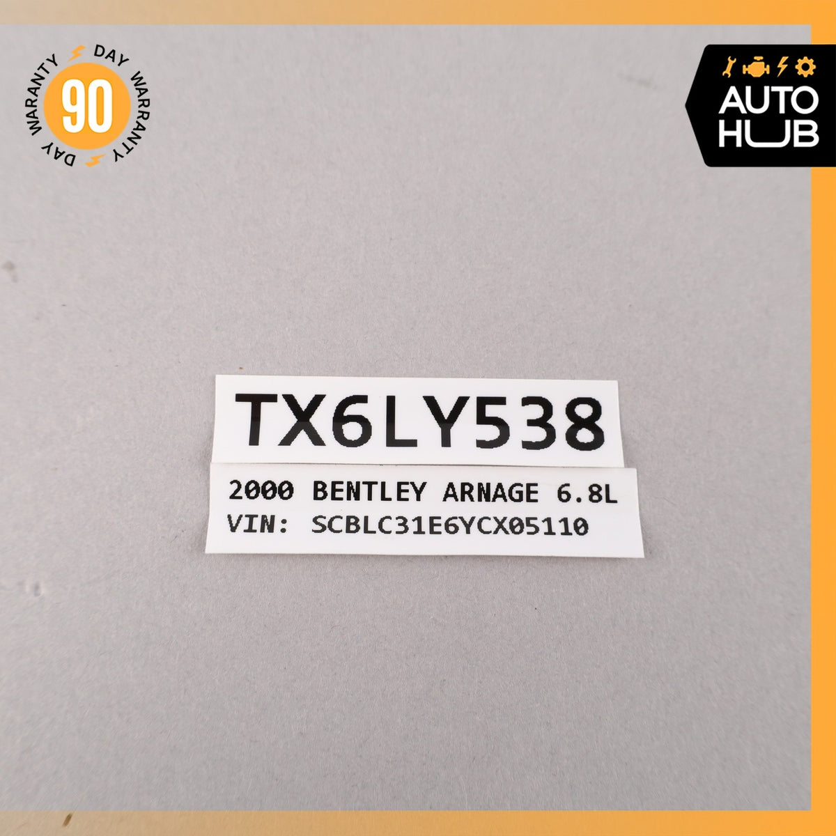 Bentley Arnage Left or Right Tail Light Lamp Bulb Mount Plate Cover OEM 30k - photo 11
