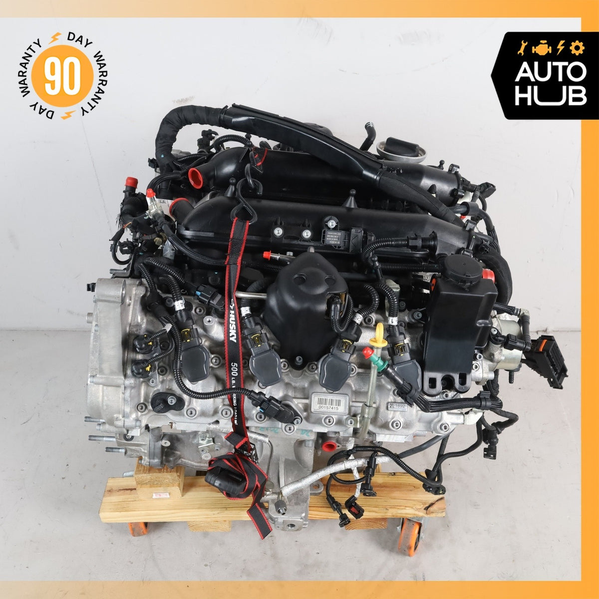 14-20 Maserati Quattroporte M156 GTS F154 3.8L V8 Engine Motor Assembly OEM 90k - photo 4