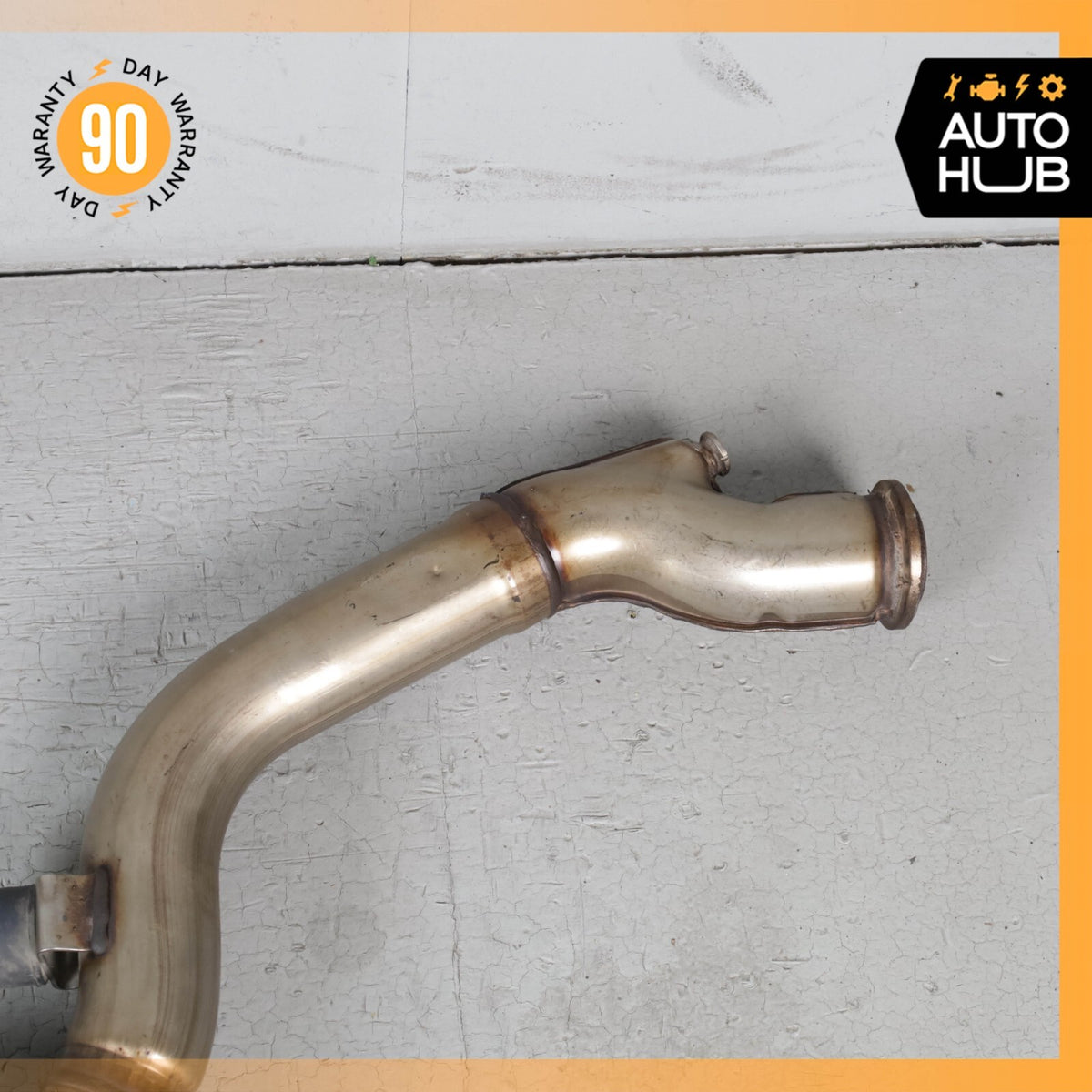 09-11 Mercedes W164 ML350 ML320 BlueTec Engine Exhaust Downpipe 1644902100 OEM - photo 5