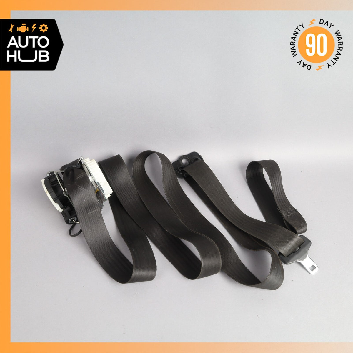 08-19 Maserati GranTurismo M145 Front Left Driver Side Seat Belt Black OEM - photo 1
