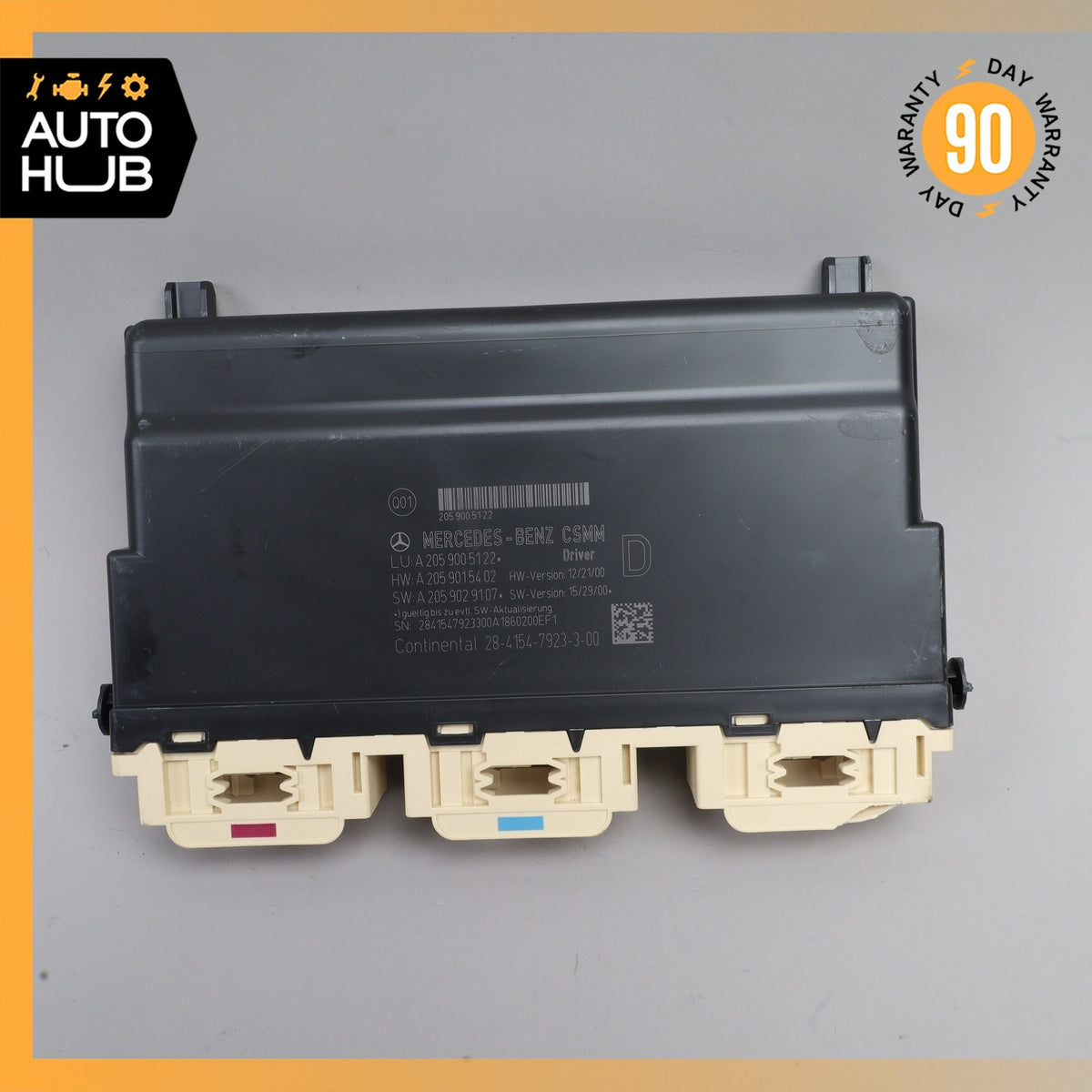 15-23 Mercedes X253 GLC300 C43 AMG Front Left Seat Control Module OEM - photo 3