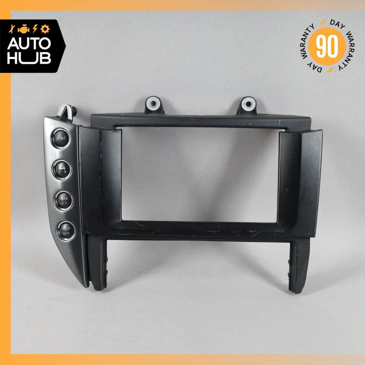 Maserati GranTurismo M145 Center Console Head Unit Navi Trim Bezel w/ Switch OEM - photo 2