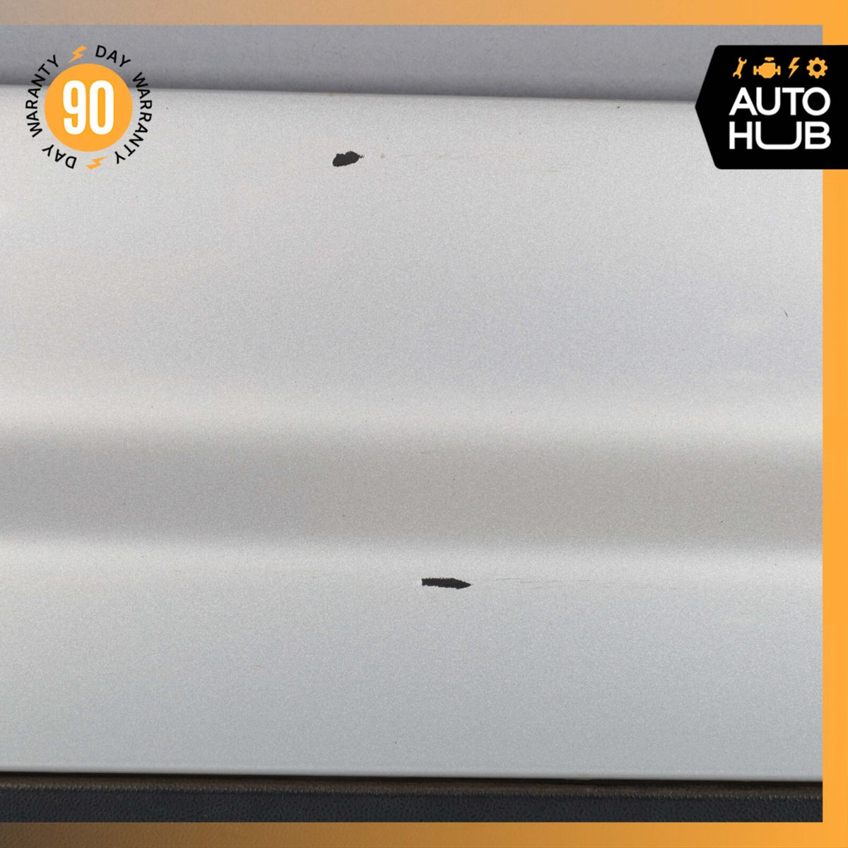 11-18 Porsche Cayenne 958 Front Right Side Lower Door Molding Silver OEM - photo 6