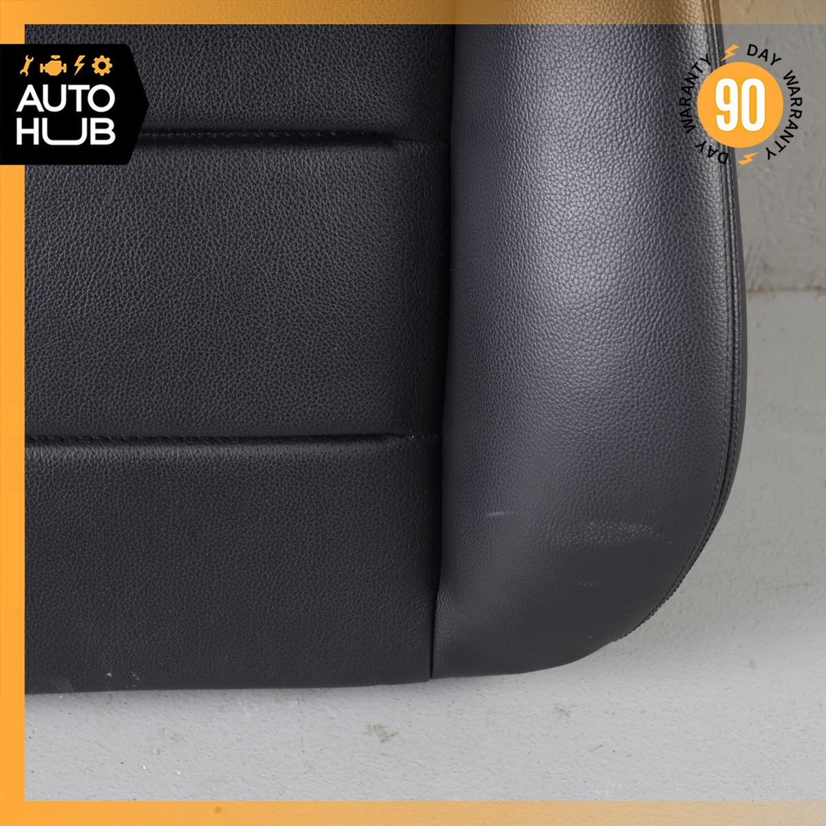 10-13 Mercedes W212 E350 E400 Front Right Seat Cushion Top Upper Black OEM - photo 4