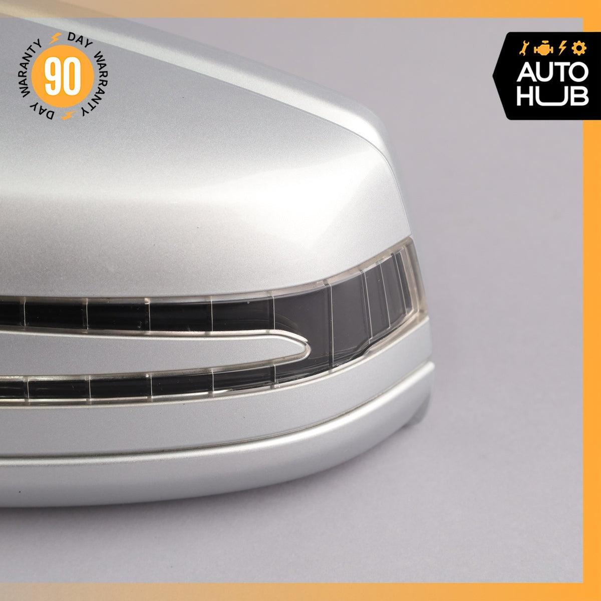 10-13 Mercedes W221 S400 S550 Left Side Rear View Door Mirror w/ Blind Spot OEM - photo 9