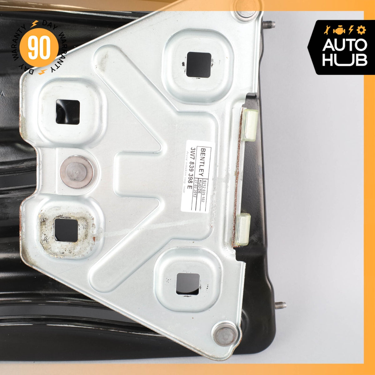 12-18 Bentley Continental GTC Rear Right Side Quarter Window Regulator OEM 71k - photo 10