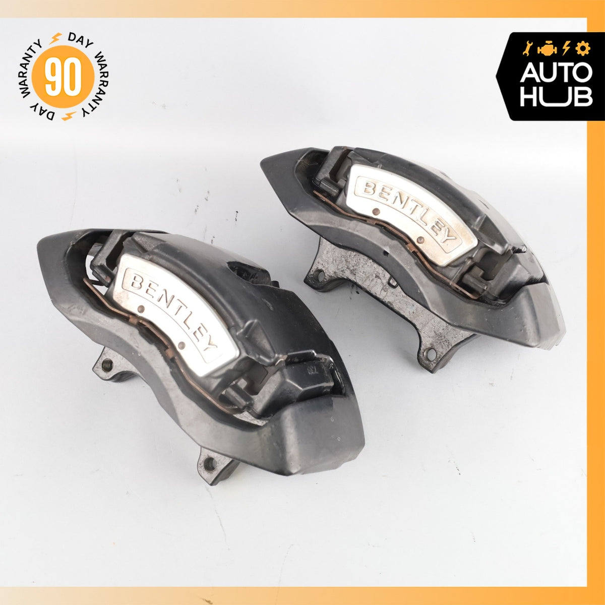 03-13 Bentley Continental Flying Spur Front Brake Calipers Left & Right Set OEM - photo 3