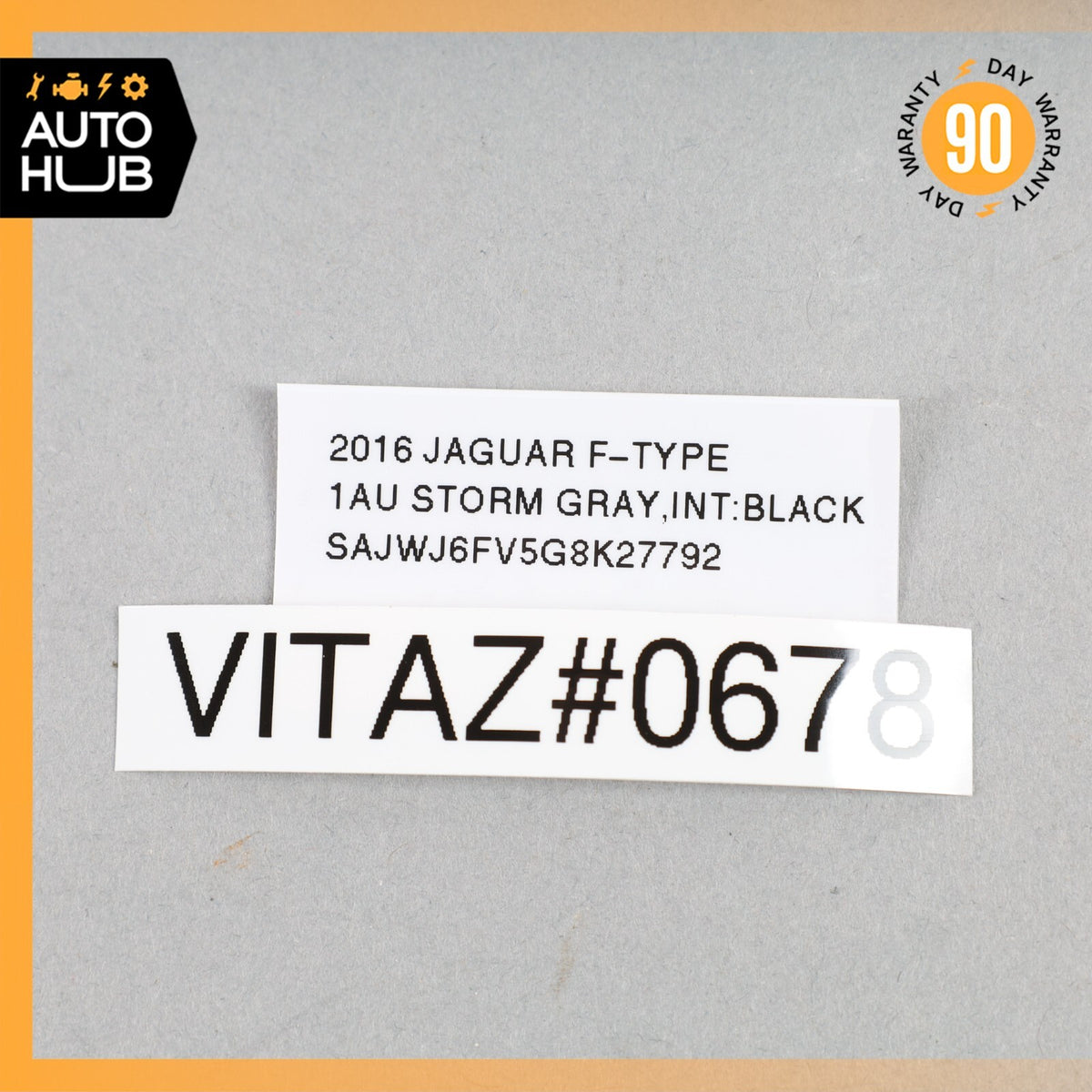 14-20 Jaguar X152 F-Type S Front Upper Dashboard Cover Panel Trim OEM - photo 10