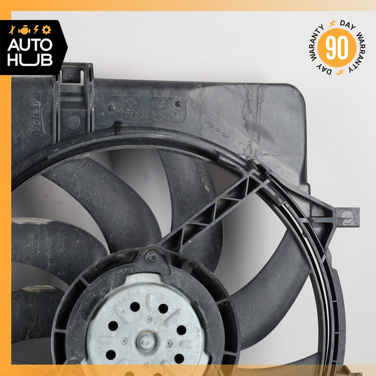 Audi 8R Q5 A5 2.0L Engine Radiator Cooling Fan Motor Assembly OEM - photo 13