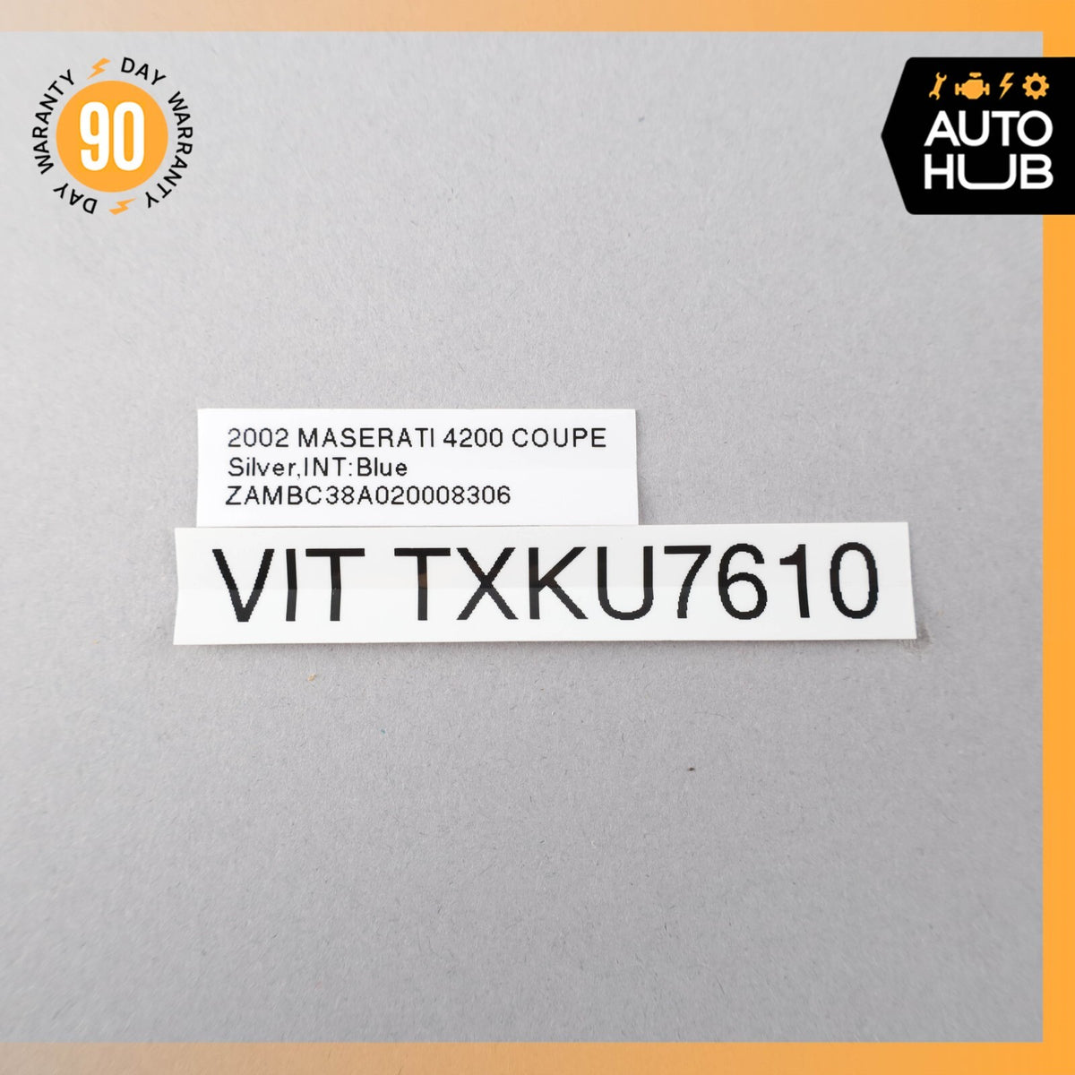 02-07 Maserati Coupe 4200 M138 Front Left Seat Control Memory Switch OEM 20k - photo 9