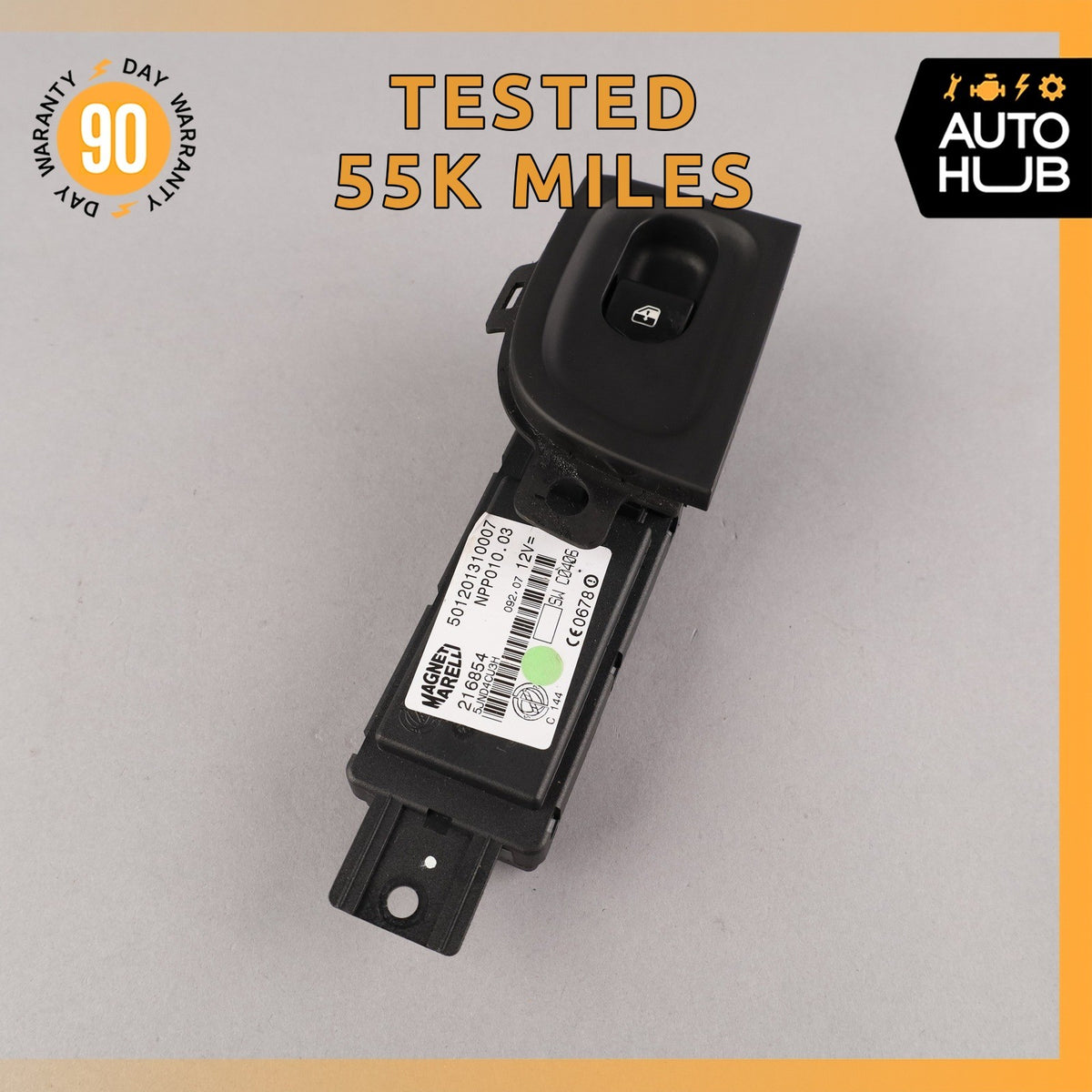 03-13 Maserati Quattroporte M139 Front Right Side Window Switch Control OEM 55k - photo 1