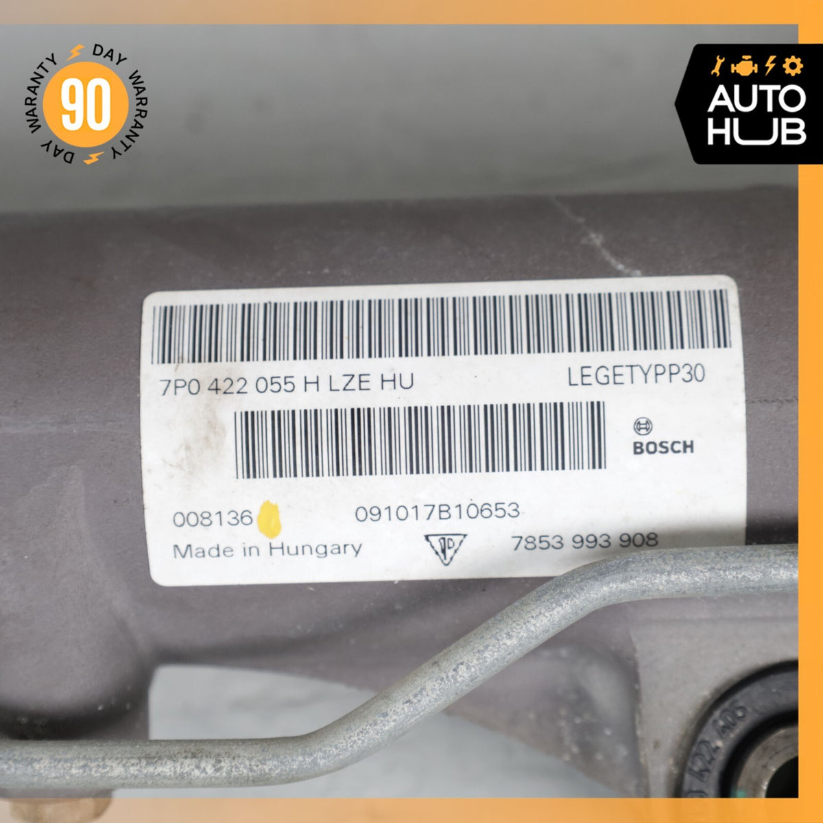 11-18 Porsche Cayenne 958 E-Hybrid / Touareg Power Steering Rack and Pinion OEM - photo 14
