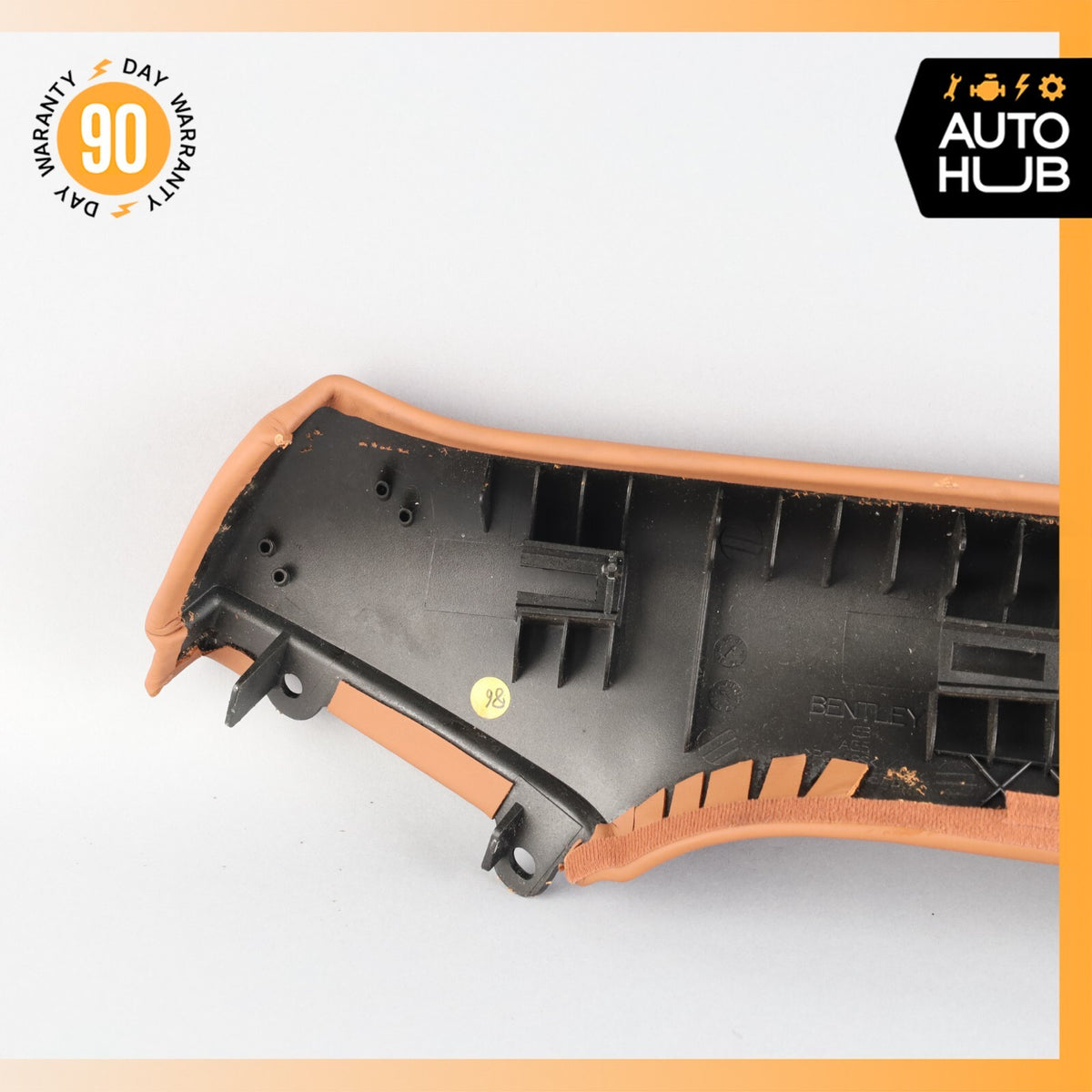 07-11 Bentley Continental GTC Front Left Driver Side A-Pillar Trim Cover OEM 46k - photo 8