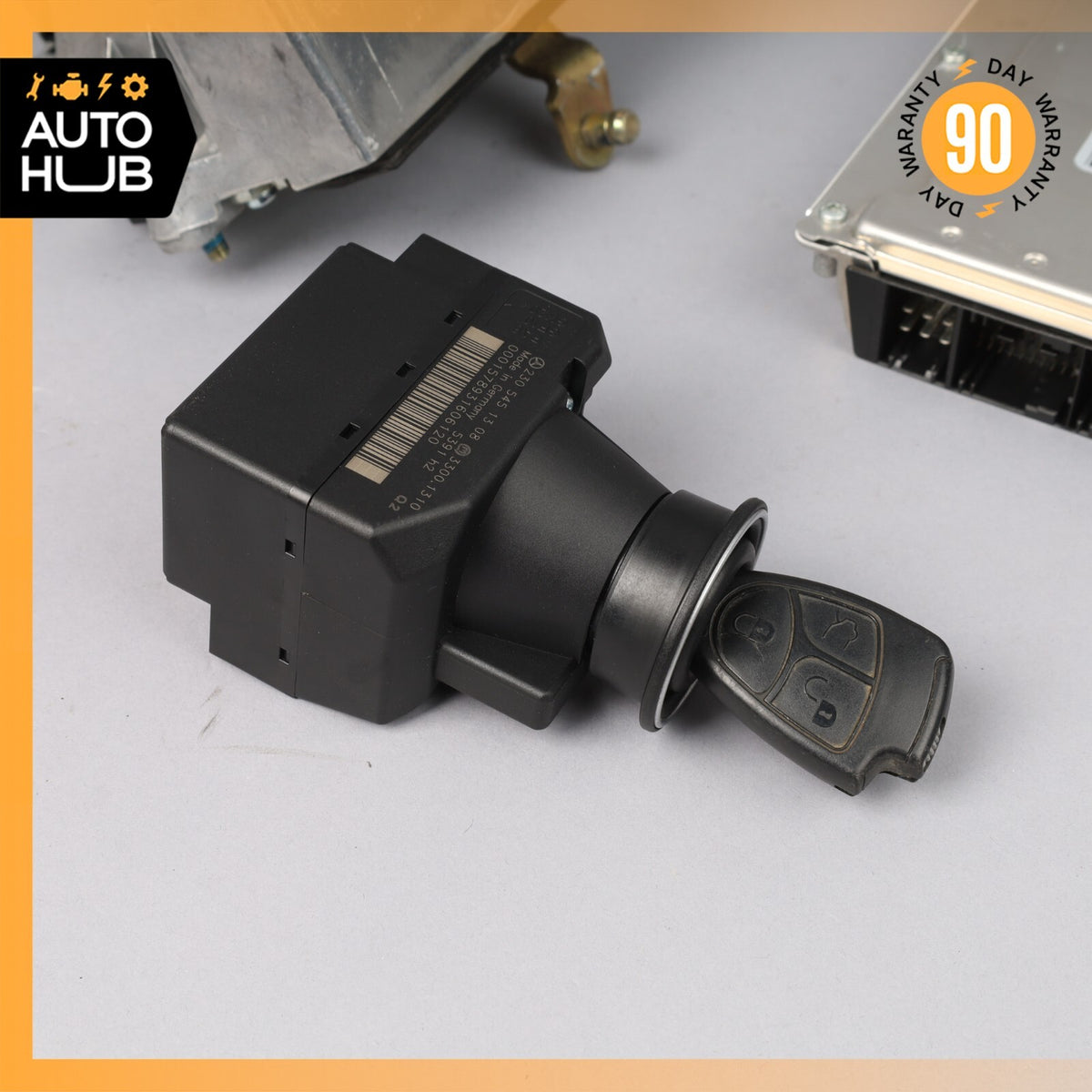 Mercedes R230 SL500 ECU Engine Computer EIS Ignition Switch Key Shifter Set OEM - photo 5