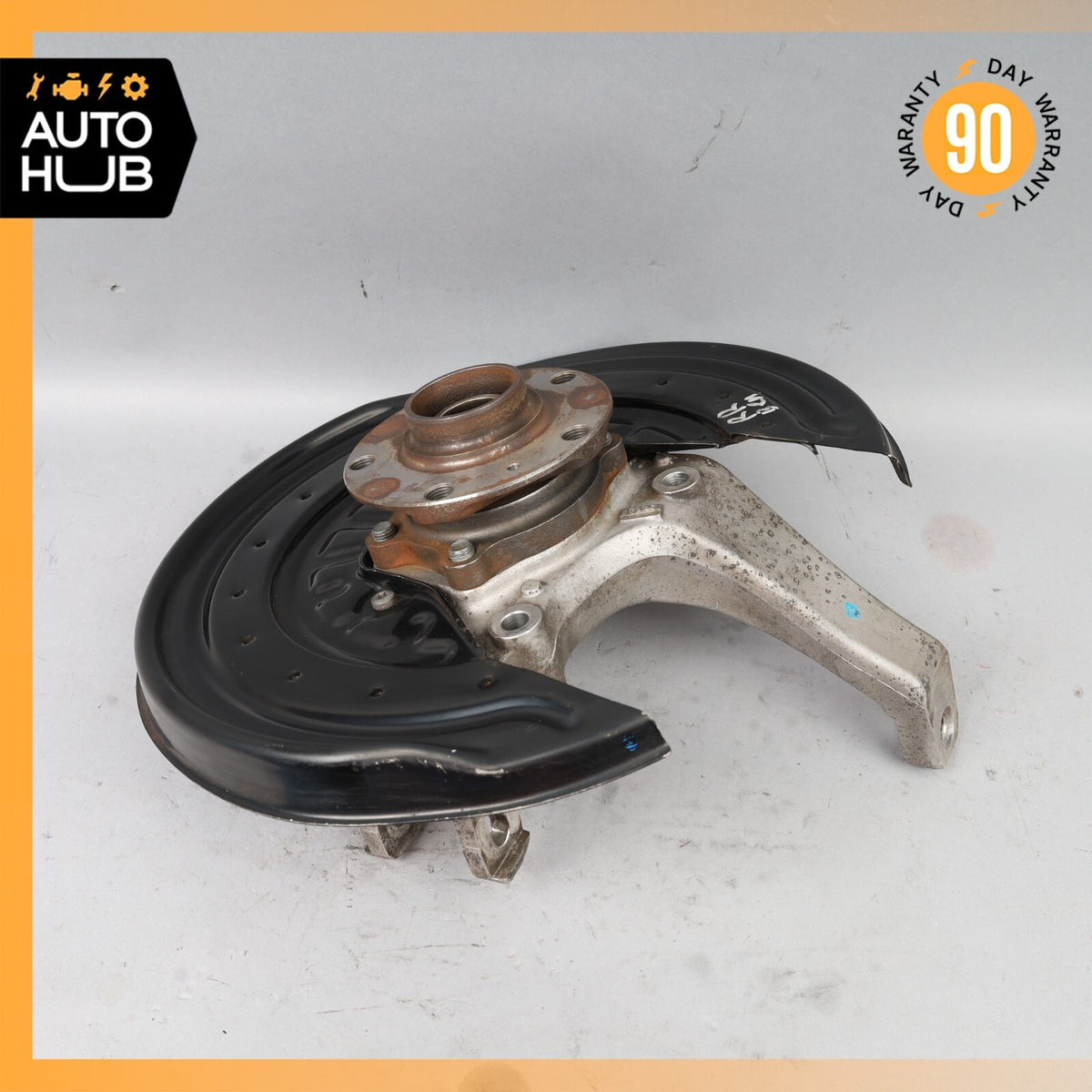 03-13 Bentley Continental GT Rear Right Side Spindle Knuckle Hub OEM 36k - photo 8