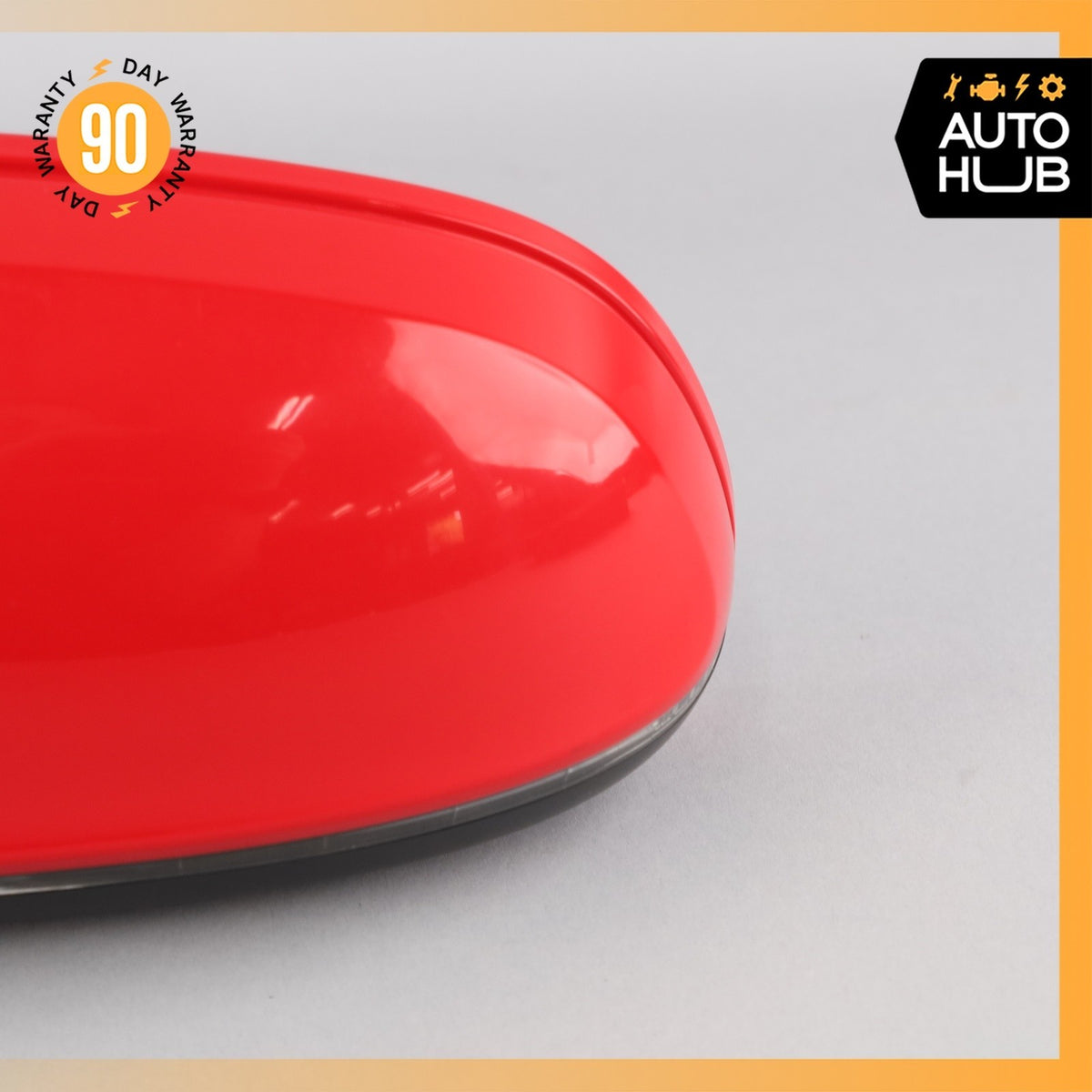 10-12 Audi B8 A5 S5 Left Driver Side Rear View Door Mirror Red OEM - photo 9