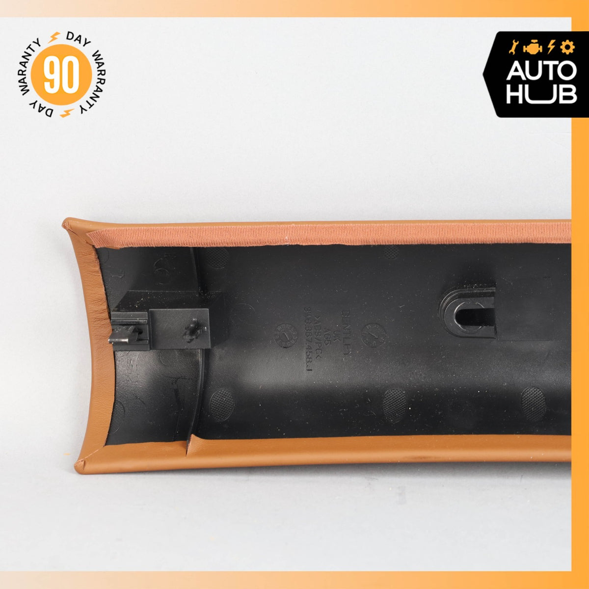 12-17 Bentley Continental GT Front Right Side Interior Trim Panel A Pillar OEM - photo 9
