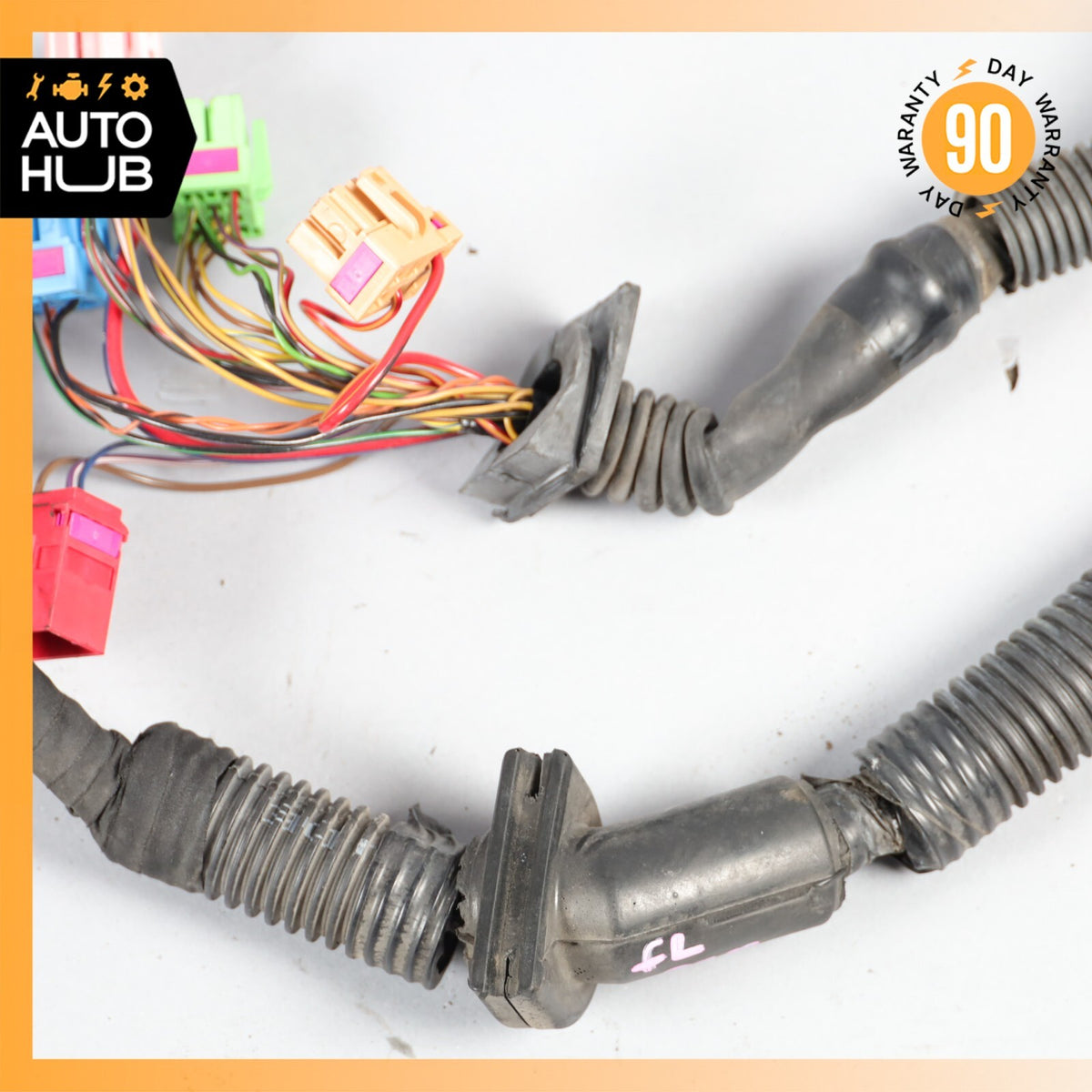 11-14 Porsche Cayenne 958 VR6 Left Driver Side Engine Bay Wiring Harness OEM - photo 4