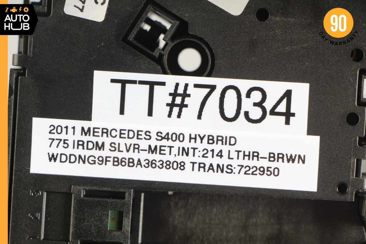07-14 Mercedes W221 S400 CL550 Front Left Driver Seat Control Memory Switch OEM - photo 12