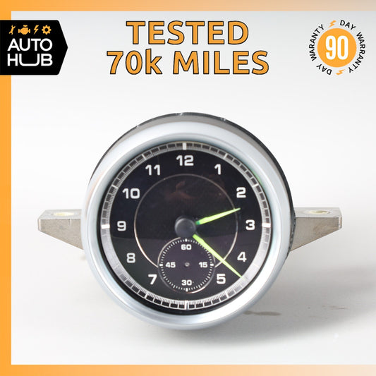 14-16 Porsche Panamera 970 S Hybrid Center Dashboard Chrono Clock OEM 70k - photo 1