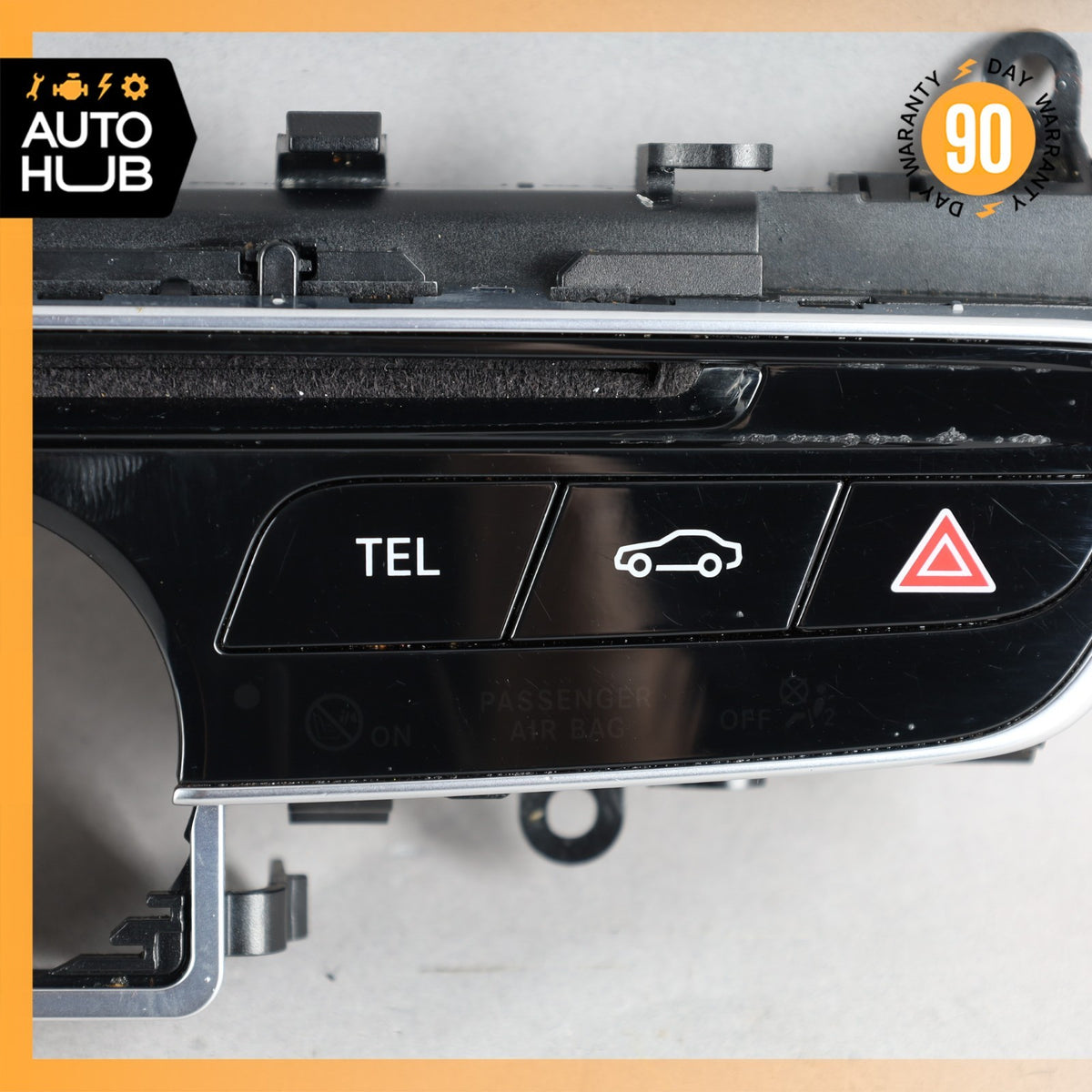 15-19 Mercedes W205 C350e Center Dashboard Hazard Control Switch OEM - photo 5