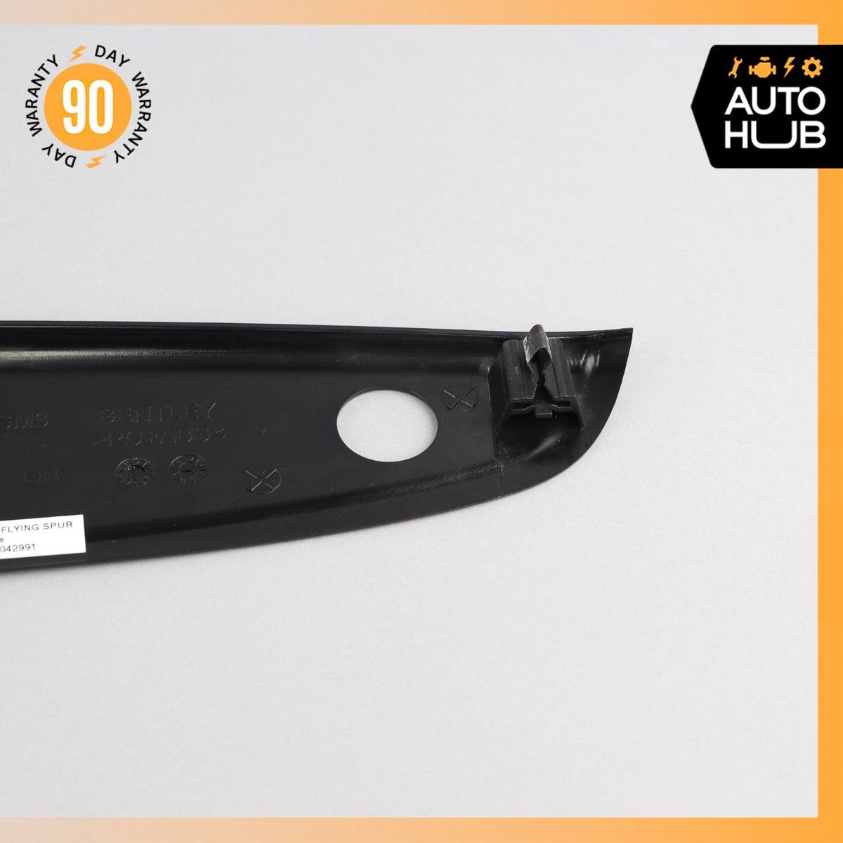 2015 Bentley Flying Spur Trunk Lid Lock Cover Trim OEM 44k - photo 11