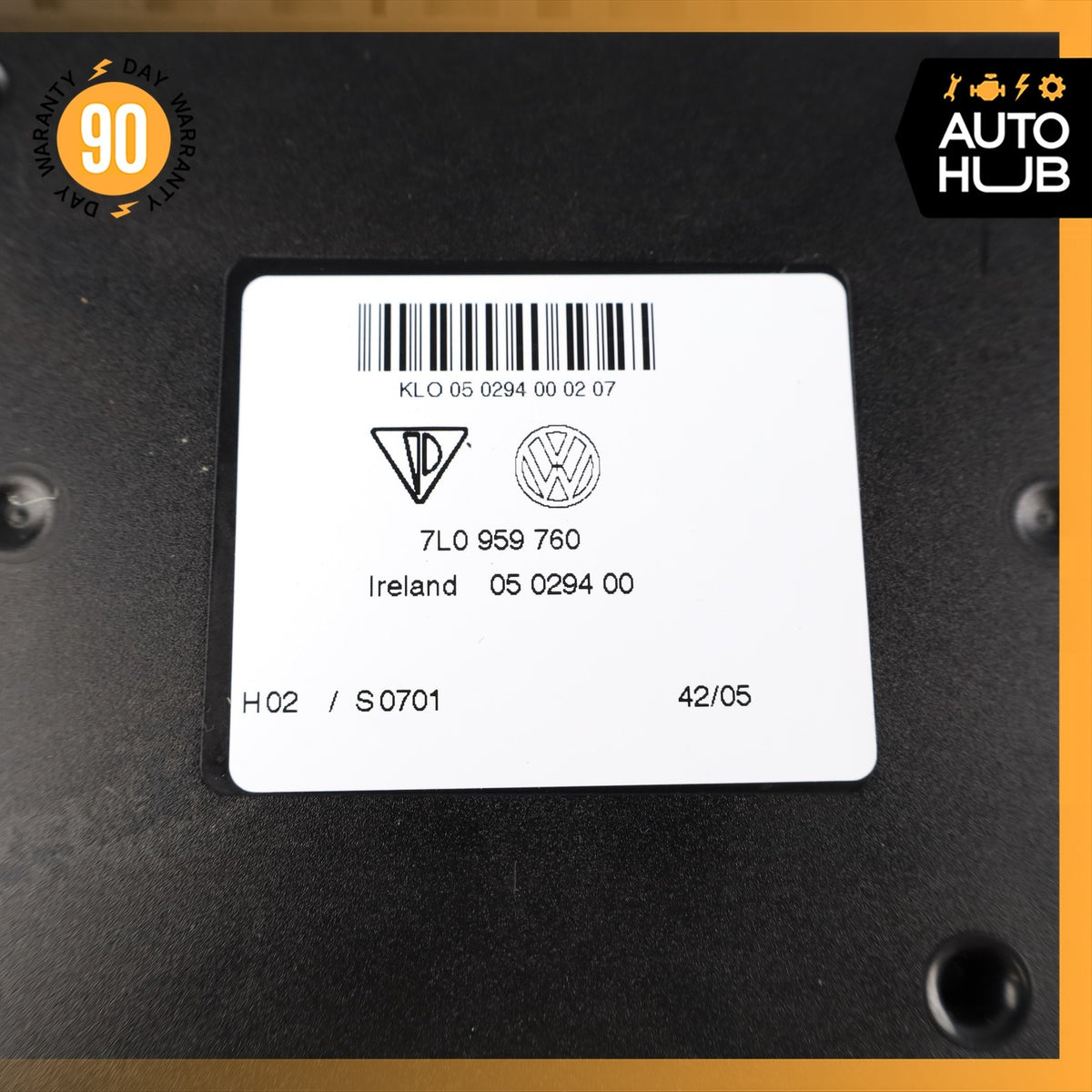 Porsche Cayenne 955 Seat Memory Control Module 7L0959760 OEM - photo 7